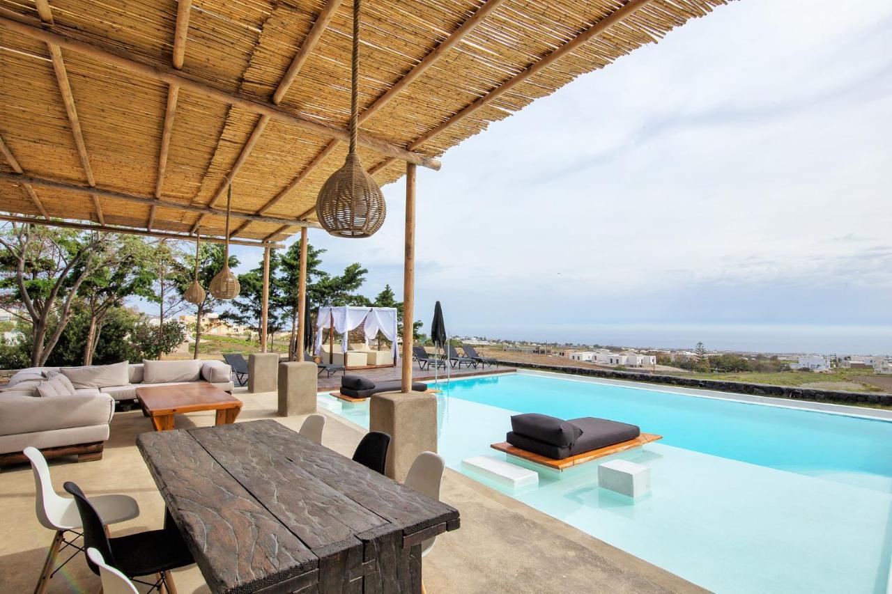 A&V Sea View Villa Fíra Kültér fotó