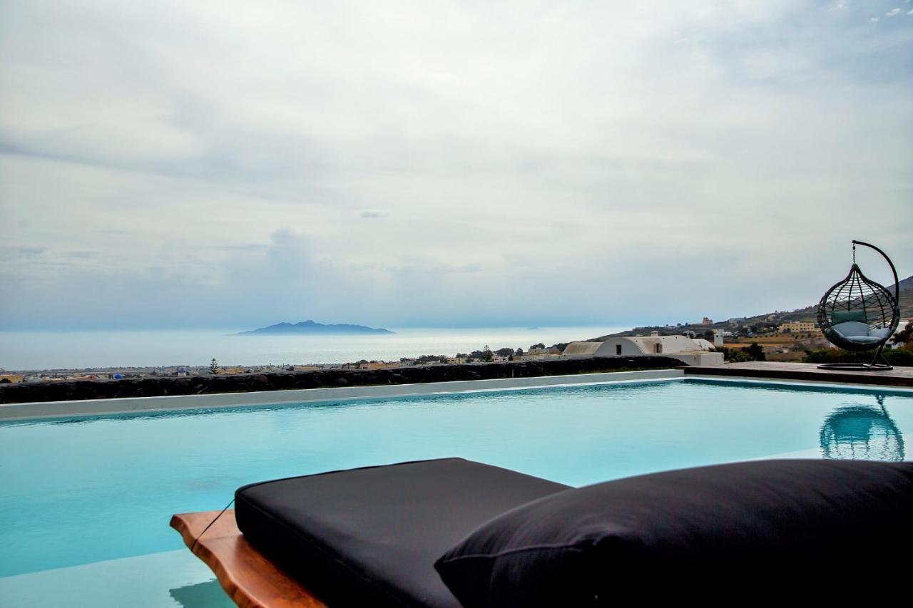 A&V Sea View Villa Fíra Kültér fotó