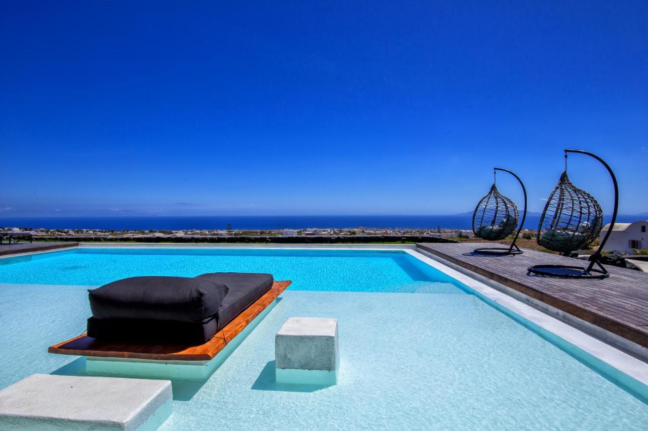A&V Sea View Villa Fíra Kültér fotó